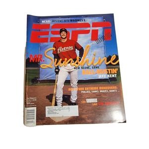 Vintage‎ Sports Magazine ESPN Houston Astros Jeff Kent 2000s VTG Mr. Sunshine